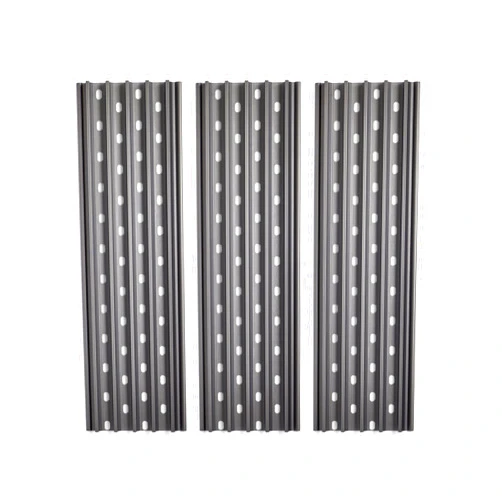 GRILL GRATE BRAND THE ORIGINAL RAISED RAIL DESIGN GET FIRED UP · WWW.GRILLGRATE.COM GrillGrate - 18.8 inch deep by 15.375 inch wide Grill Grate - 3 Panel Sear Station - No GrateTool Included - Universal Grilling Accessory for Gas, Charcoal, Pellet, Kamado Grills - Traeger Pellet