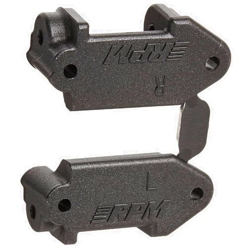 RPM Caster Blocks Electric 2WD Slash, Stampede, Rustler, Nitro Slash, Black