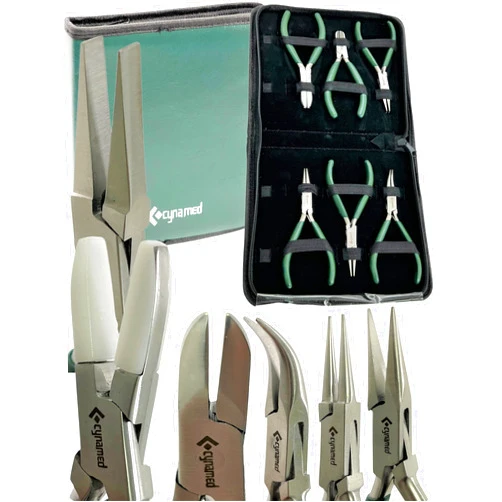 Artlab Premium 7-Pcs Jewelers Pliers Set Jewelry Tools Kit -Jewelry Making Pliers Tools with Needle Nose Pliers/Chain Nose Pliers, Round Nose Pliers, Nylon Jaw Pliers, Wire Cutter, Bent Nose Pliers With Case