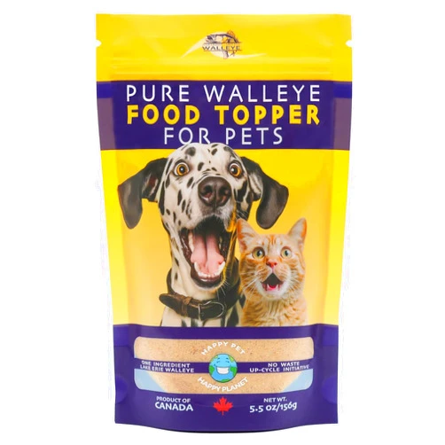 Happy Pet Happy Planet Single Ingredient Food Toppers for Dogs and Cats, 5.5 Oz/156g