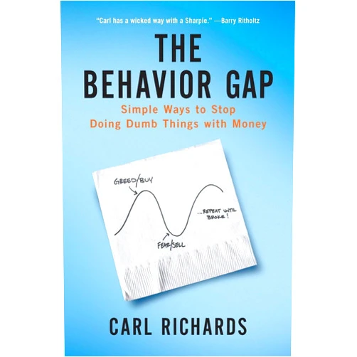 Carl Richards The Behavior Gap: Simple Ways to Stop Doing Dumb Things with Money