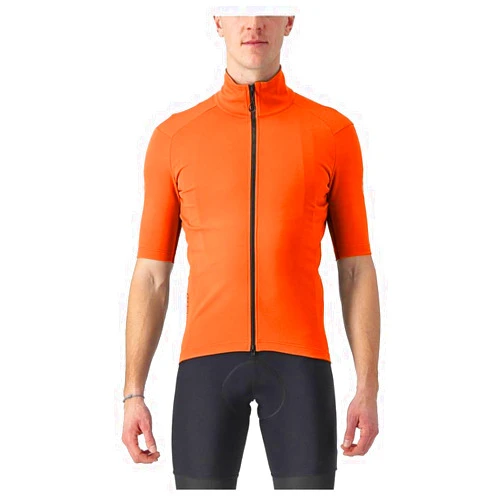 CASTELLI Perfetto Ros 2 Wind Short-Sleeve Jersey - Men's Red Orange, M