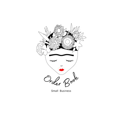 K.Smile Design Order Book Small Business: Size 8.5