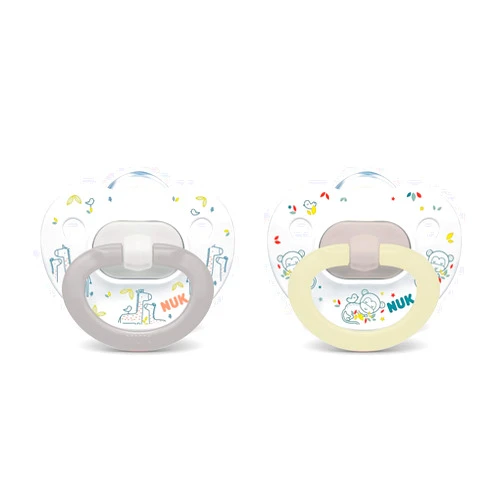 NUK Orthodontic Pacifiers, Boy, 18-36 Months, 2-Pack