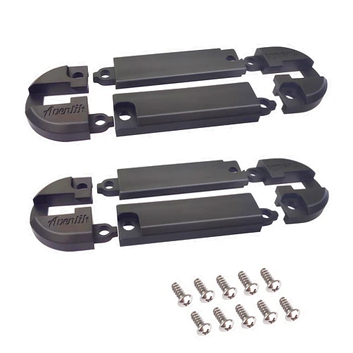 EDSRDPLT Expandable Kayak Track 4'' or 8'' and Other Opotions for Self-Assembly Kayak Gear Track Mount Low Profile Kayak Rail Track