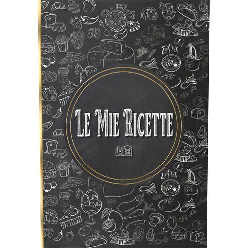 Mercado Nihei Le Mie Ricette: Ricettario vuoto con indice personalizzabile per annotare le tue 100 pietanze preferite nel tuo quaderno delle personale. (Italian Edition)