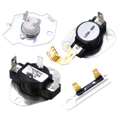 TOMOON Upgraded 3387134 Cycling Thermostat 3977393 & 3392519 Dryer Thermal Fuse 3977767 High Limit Thermostat Replacement Part Kit by Techecook - Compatible for Whirlpool Kenmore Maytag Dryer