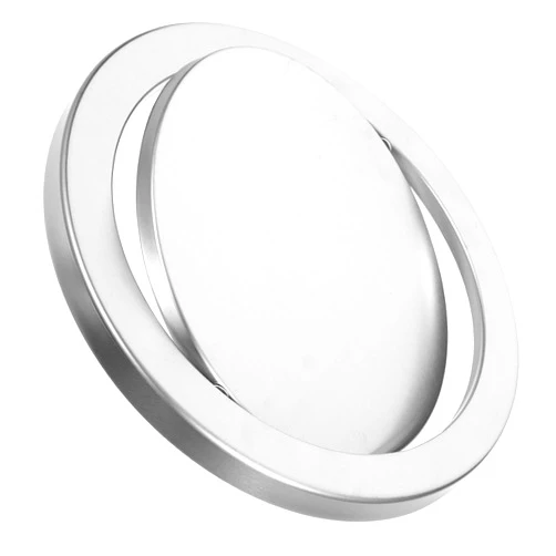 ZZHOPE Builts- in Countertop Lid Round Trash and Waste Chute Cover Balance Flap Cover Stainless Steel Recessed Lid Trash Bin Swing Flap Cover 25cm