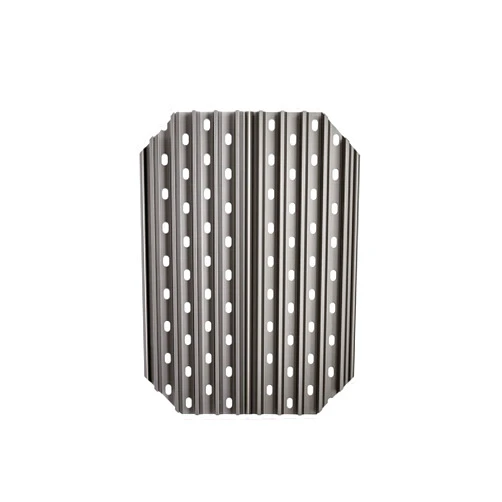 GRILL GRATE BRAND THE ORIGINAL RAISED RAIL DESIGN GET FIRED UP · WWW.GRILLGRATE.COM GrillGrate Grill Grate for Medium Big Green Egg | Hard Anodized Aluminum | Kamado Grill Accessories | Premium Charcoal Grill Accessories | 13.75 ” Deep x 10.5