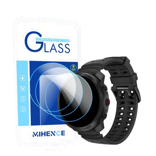MIHENCE Screen Protector Compatible for POLAR Vantage M3 Smartwatch, 9H Tempered Glass Protective Film [ 3PCS ]