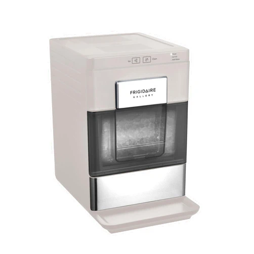 FRIGIDAIRE Gallery Countertop Crunchy Chewable Nugget Ice Maker, 33lbs per Day, Auto Self Cleaning, Grey