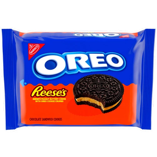 OREO REESE'S Peanut Buttery Creme Chocolate Sandwich Cookies, 12.35 oz