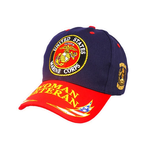 Trendy Zone 21 United States Marine Corps Woman Veteran Cap Proudly Honor Service | Stylish and Durable Cap, Perfect for Everyday | Comfortable, Showcase Your Courage, Ideal for Casual Outings or Military Events