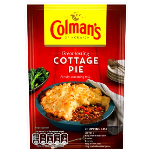 Colman's Cottage Pie Recipe Mix 45G