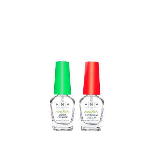 Generic SNS Nails Dipping Powder Liquid Set of 2 (0.5oz) -,Gel Top Gel Base