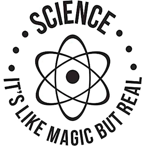 Unknown MAGNET Science: It's Like Magic, But Real Magnetic Car Sticker Decal Refrigerator Metal Magnet Vinyl 5