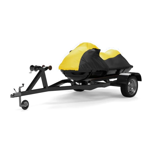 Weatherproof Jet Ski Covers Weatherproof Jet Ski Cover Compatible with 2008-2011 SEA DOO RXT-X 255 - Yellow/Black Color - Trailerable - Protects from Rain, Sun, and More! Includes Trailer Straps and Storage Bag