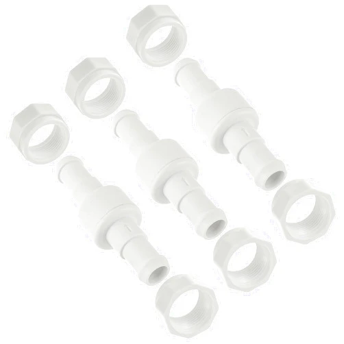 HUAREW Pool Cleaner Hose Swivel D20 with D15 Hose Nut Combo Kit Replacement for 280, 380, 180 Pool Cleaner Replacement Parts(Pack of 3)