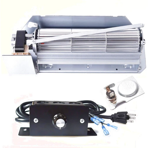 Criditpid FBK-250 Fireplace Blower Kit for Astria, Lennox, Superior, Fireplace Bolwer Fan Kit for Rotom HB-RB250 HBRB250 80L86, Fan Blower Kit for Superior BCI-42 BC-36 DR-500CMN, Lennox MPD3530CNM