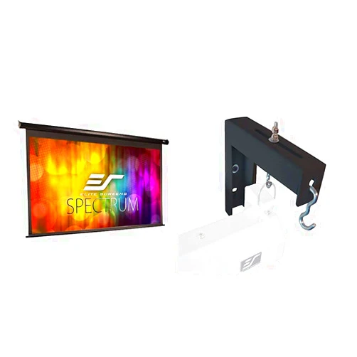 Elite Screens Spectrum Electric Motorized Projector Screen & 6