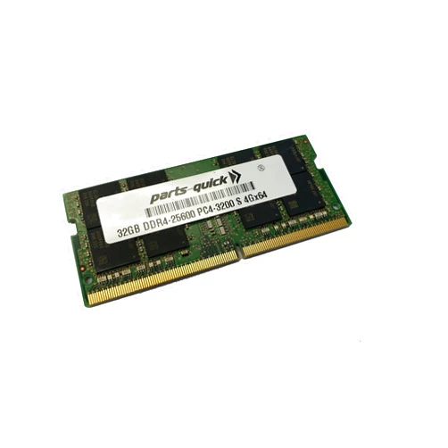 Parts-quick 32GB Memory for Dynabook Satellite Pro C50-Hxxx Series Compatible DDR4 3200MHz SODIMM RAM