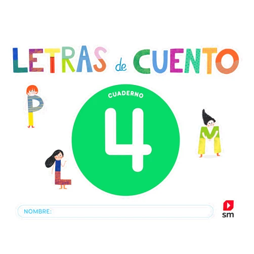 Carmen Gil,Pilar Menéndez,Silvia Abad,Natascha Rosenberg,María del Mar Ferrero,Juan Jesús Infante Toro Cuaderno de lectoescritura 4. Letras de cuento