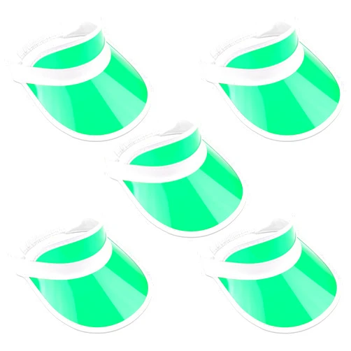 The Glowhouse Pack of 5 Sunvisors - Premium Quality Sun Visors