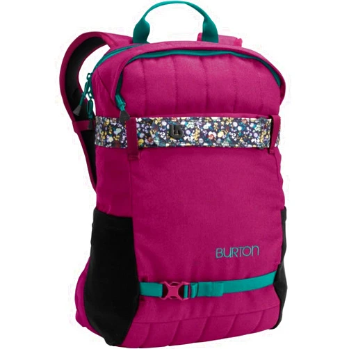 Burton Day Hiker 23L Backpack - Women's - 1404cu in Sangria/Ditsy Floral Print, One Size