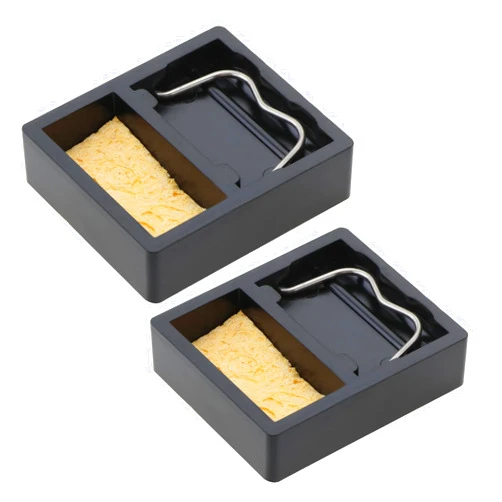 OTOTEC 2pcs Electric Soldering Iron Stand Holders Soldering Iron Base High Temperature Resistant Solder Iron Stand for Welding Torch Soldering Assembly