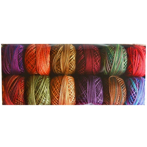 Valdani Perle Cotton Size 8 Embroidery Thread Cindy Blackberg Designer Collection