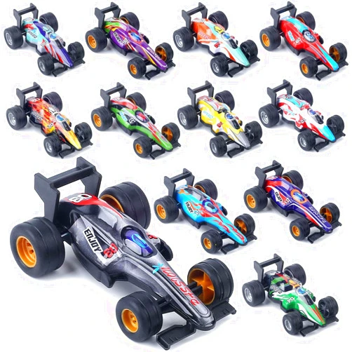 ZOHANINDL F1 Formula Pull Back Cars Toy Model Set 12Pack 1:43 Matchbox Small Race Cars Wind up Car for Toddlers Kids Ages 2 3 4 5 6 7 8 Boys and Girls Birthday Party Favors
