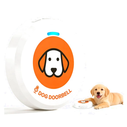 ChunHee Recordable Dog Doorbell – Train Your Dog with Your Own Voice, Puppy Potty Training Bell for Dogs to Go Outside, 5 Adjustable Volume Dog Button with Potty & Outside Sounds
