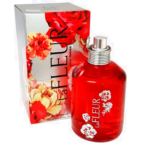 Handmade La FLEUR for Women Eau De Parfum NATURAL SPRAY, 3.4 OZ