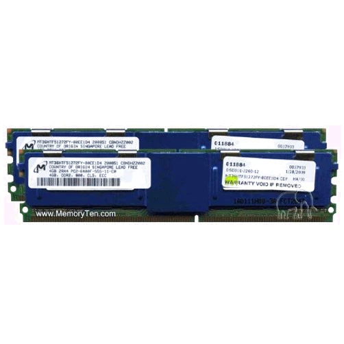 Gigaram 8GB (2x4GB) Apple Xserve DDR2-800 PC2-6400 FB-DIMM ECC Memory Kit (p/n MB092G-A)