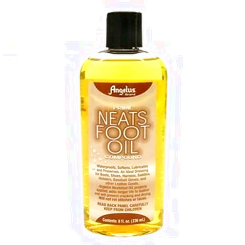 LeatherCareSupply.com Angelus Neats Foot Neatsfoot Oil Compound Waterproof 8oz