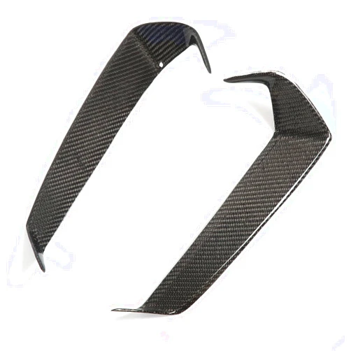 Fydun 2pcs Headlight Eyebrow Eyelid Cover Carbon Fiber Car Front Headlamp Eyelid Decal Trim with Double Sided Tape for GTR R35 2008 to 2016