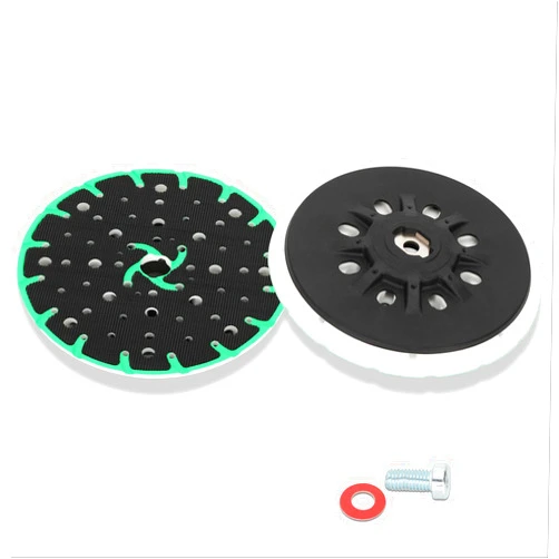 BeesMith New Upgraded 202458 6-Inch Soft Sanding Pad, 17/48-Hole, Wear-Resistant and Durable 202458 Sanding Pad, Compatible with Festool ETS 150/3 EQ, ETS EC 150/3 EQ, ETS 150/5 EQ, ETS EC 150/5 EQ Sander, 1pc