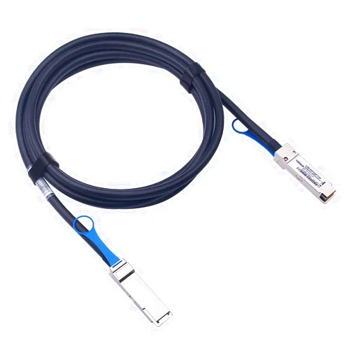 10Gtek 100G QSFP28 DAC Cable - 100GBASE-CR4 QSFP28 to QSFP28 Passive Direct Attach Copper Twinax Cable for Dell Force10 DAC-Q28-100G-2M, 2-Meter(6.5ft)