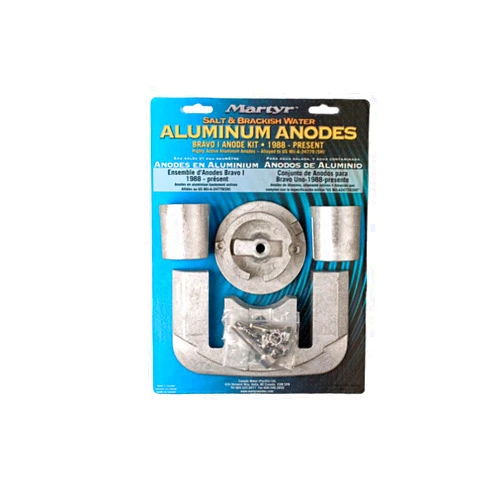 Martyr CMBRAVO1KITA Anodes Bravo 1 Anode Kit Aluminum