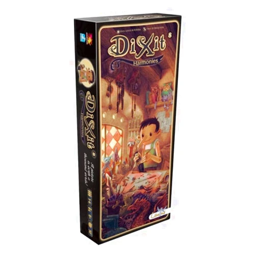 Libellud Dixit Harmonies Board Game EXPANSION - Ignite Your Imagination with 84 Captivating Art Cards! Creative Storytelling Game for Kids & Adults, Ages 8+, 3-6 Players, 30 Min Playtime, Made by Libellud