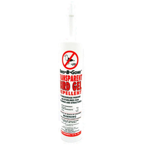 BIRD·B·GONE Bird B Gone - Transparent Bird Gel - Bird Repellent Gel, Pigeon Deterrent for Balcony, Bird Deterrents for Outside, Bird Repellent Devices Outdoor, Bird Proof Gel for Pigeons Starlings