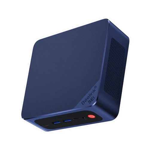 Beelink SEi12 Mini PC Intel i5 12450H(8C/12T,up to 4.4GHZ),16GB DDR4 3200MHz /500GB PCle4.0 SSD Mini Computer Supports 4K Dual Screen Display/WiFi6/BT5.2