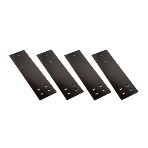 Fastcap - 3-1/2-inch x 12-inch Speedbrace for Granite Counter-top Support, 300 Pound Load Capacity, Black, 4-Pack - 08176-4P