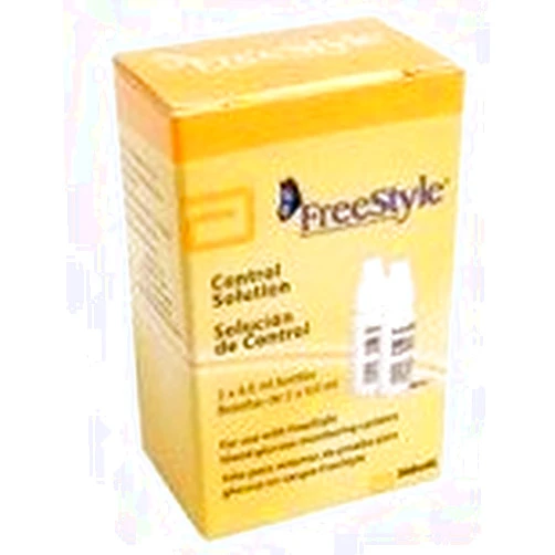 Abbott FREESTYLE CONTROL SOLUTION 2 per pack by THERASENSE/ TO ABBOTT LABS by TheraSense