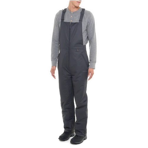 SkiGear Men's Essential Insulated Bib Overalls