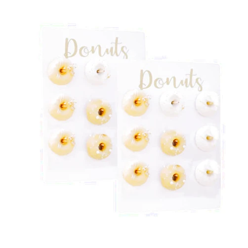 XIGUI 2Pack Donut Wall Donut Display Board Donut Stand Wood Decorate for Party,Wedding,Birthday Party，Children's Birthday Party