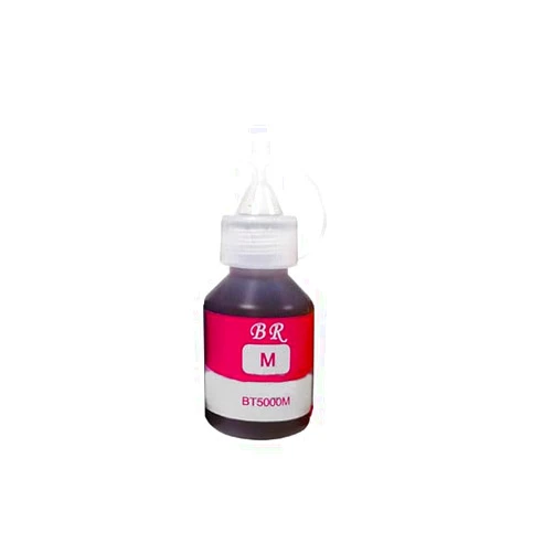 Vivid Colors Refill Ink Bottles Replacement for use Brother DCP-T300/500W/700W Printer BT5000 BT5001 Magenta