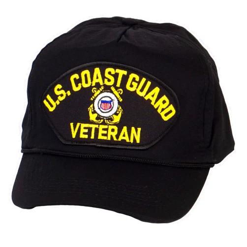 Gravity Trading Military Hats for Men - US Veterans Hat Black Cap Military Gifts for Men