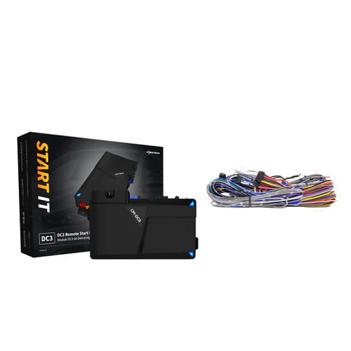 Generic FT-DC3-LC Remote Start IT Module + FT-HRN-DC3-LC Low Current Harnesses Bundle
