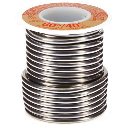 Canfield 60/40 solder for stained glass 1